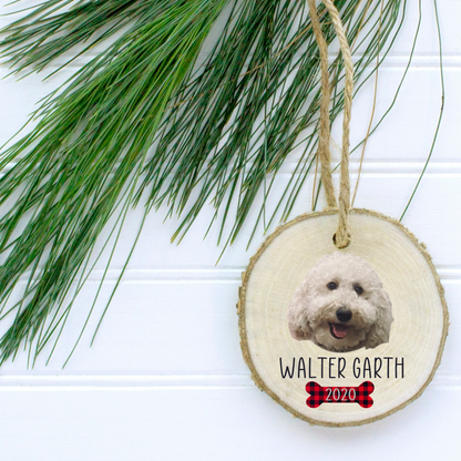 Wood Christmas Ornament - Pet Pics